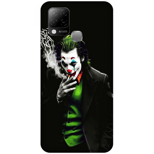 Smoking Joker Case Infinix Hot 10s