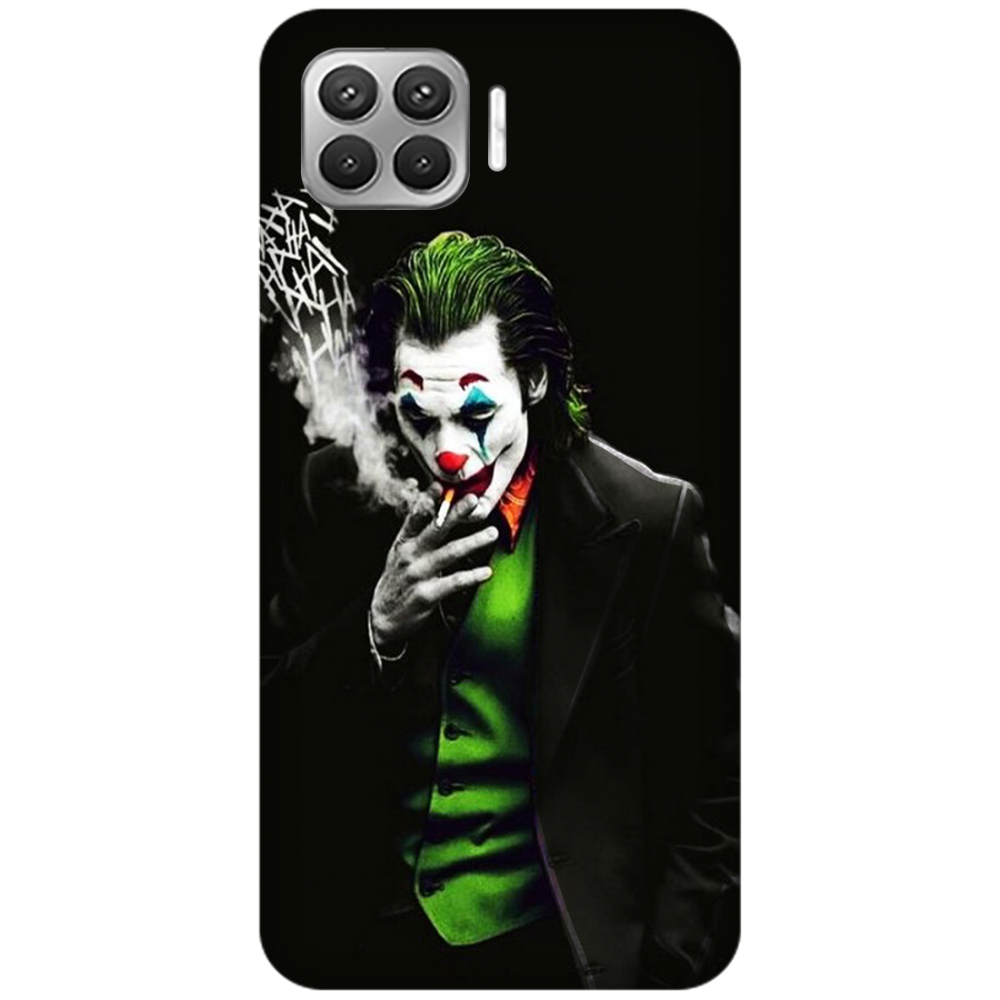 Smoking Joker Case Oppo F17 Pro