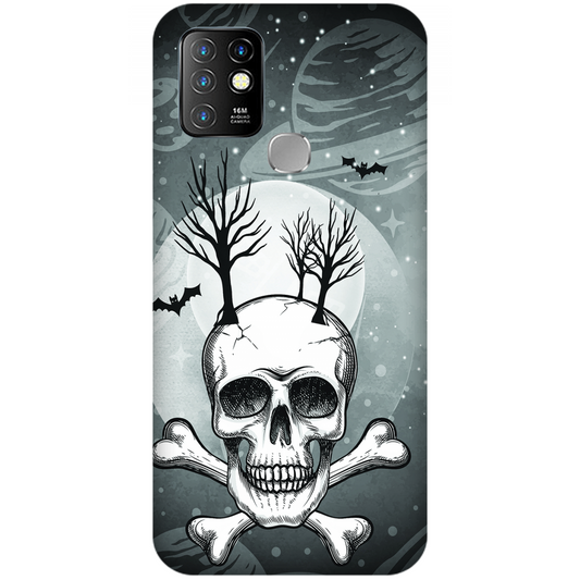 Spooky Celestial Night Case Infinix Hot 10