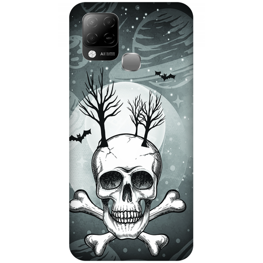 Spooky Celestial Night Case Infinix Hot 10s