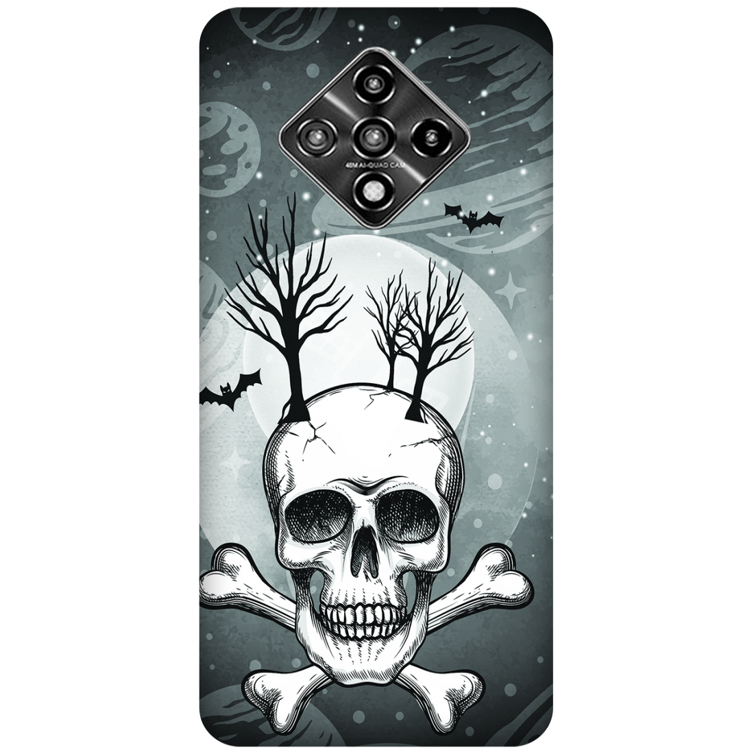 Spooky Celestial Night Case Infinix Zero 8i