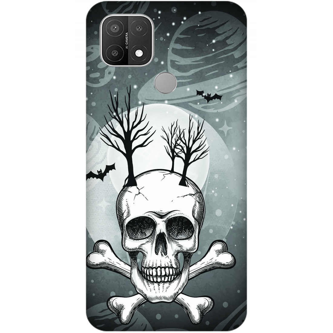 Spooky Celestial Night Case Oppo A15s