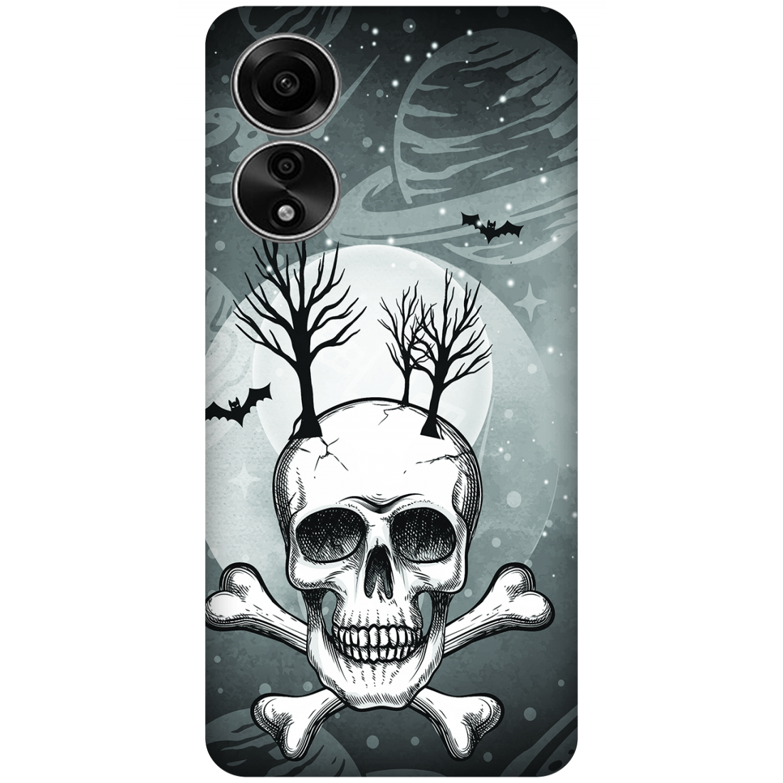 Spooky Celestial Night Case Oppo A78 4G