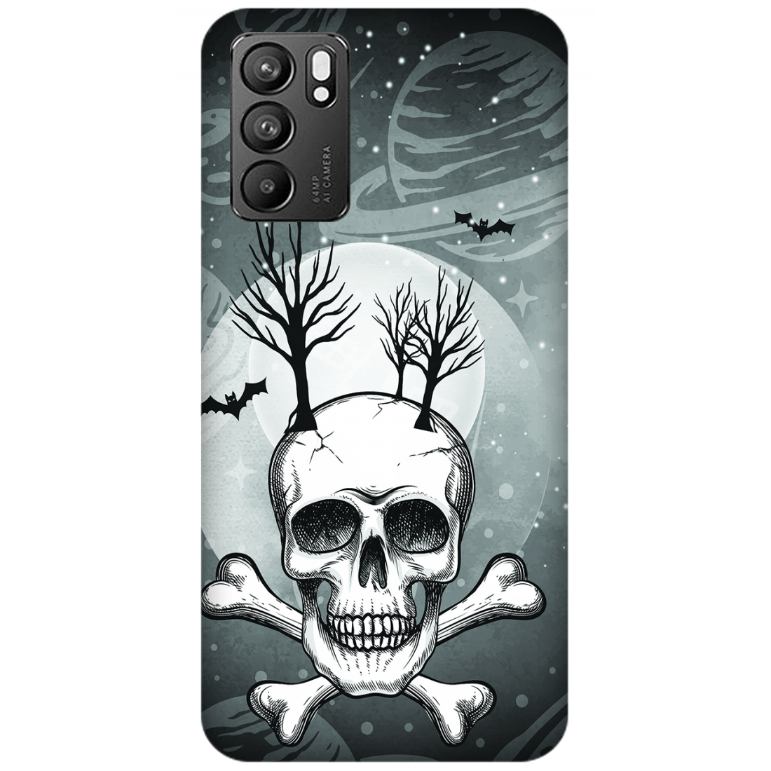 Spooky Celestial Night Case Oppo Reno6 5G