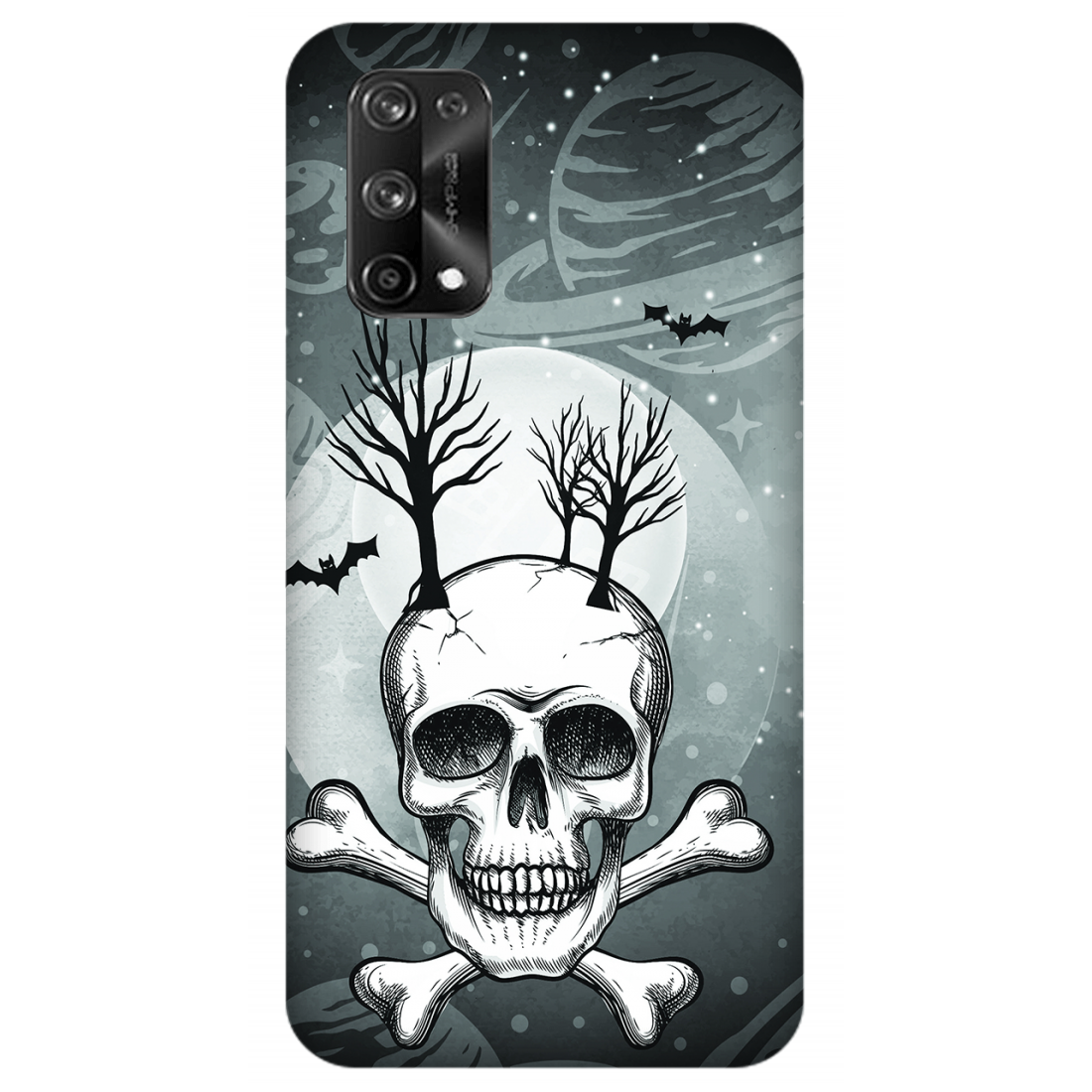 Spooky Celestial Night Case Realme X7 Pro