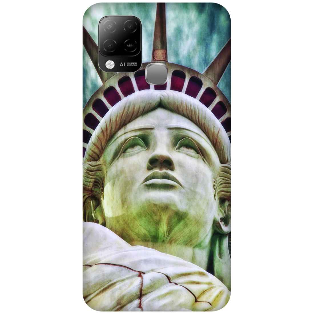 Statue of Liberty Case Infinix Hot 10s