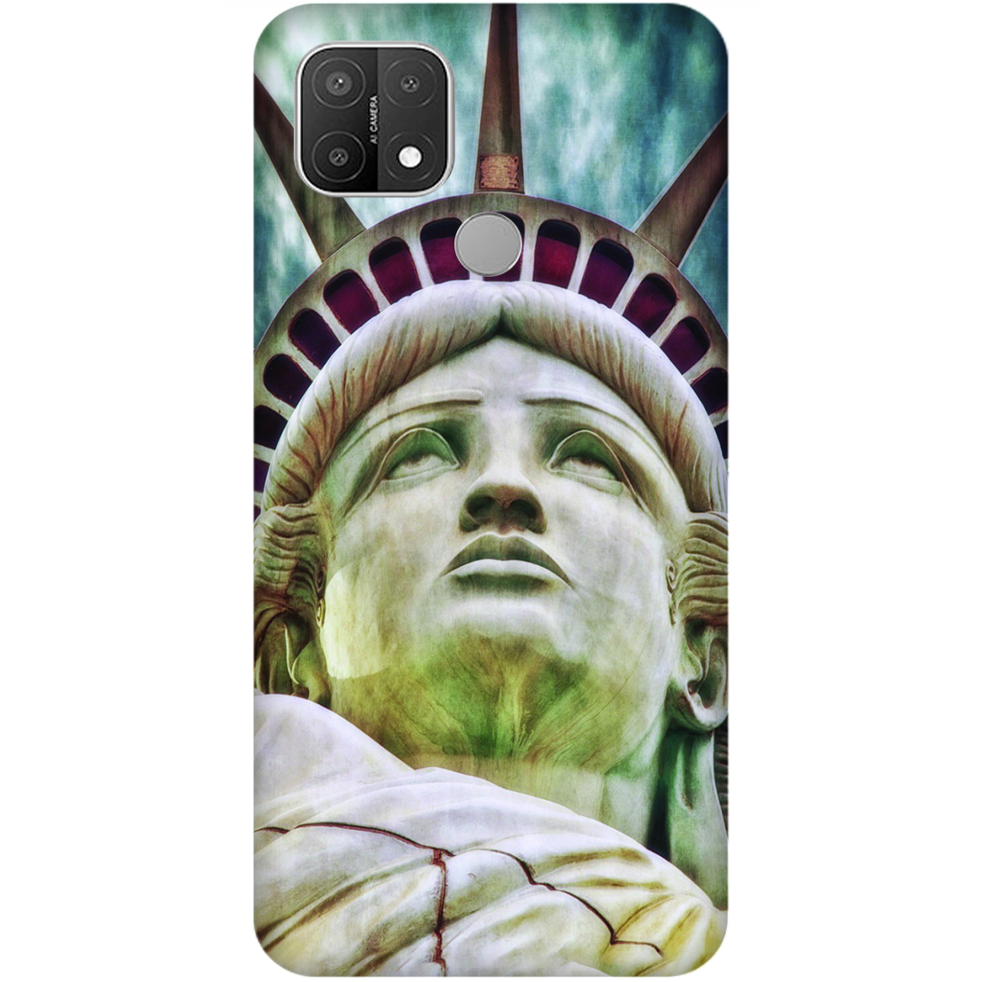 Statue of Liberty Case Oppo A15s