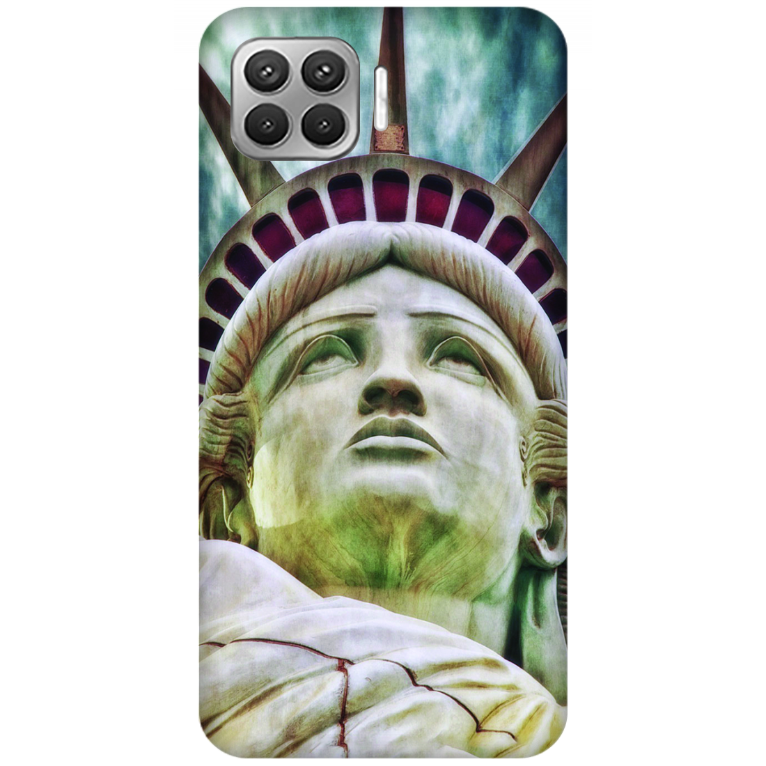 Statue of Liberty Case Oppo F17 Pro