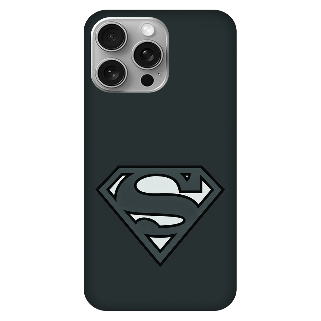 Superman Logo on Dark Case