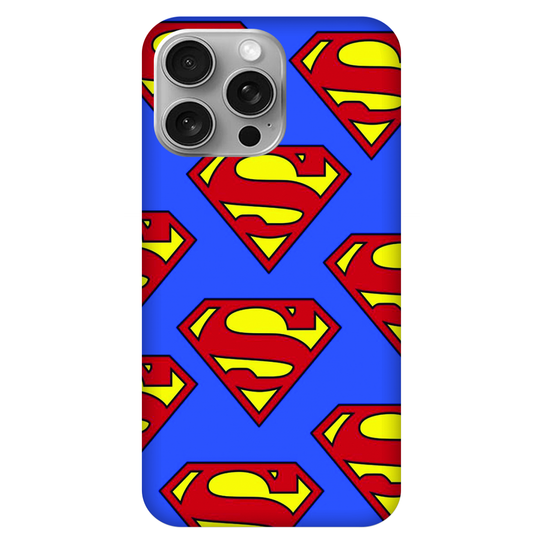 Superman Logo Pattern Case