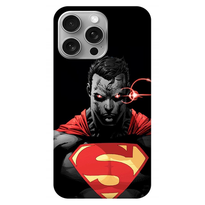 Superman Silhouette with Red Glow Case