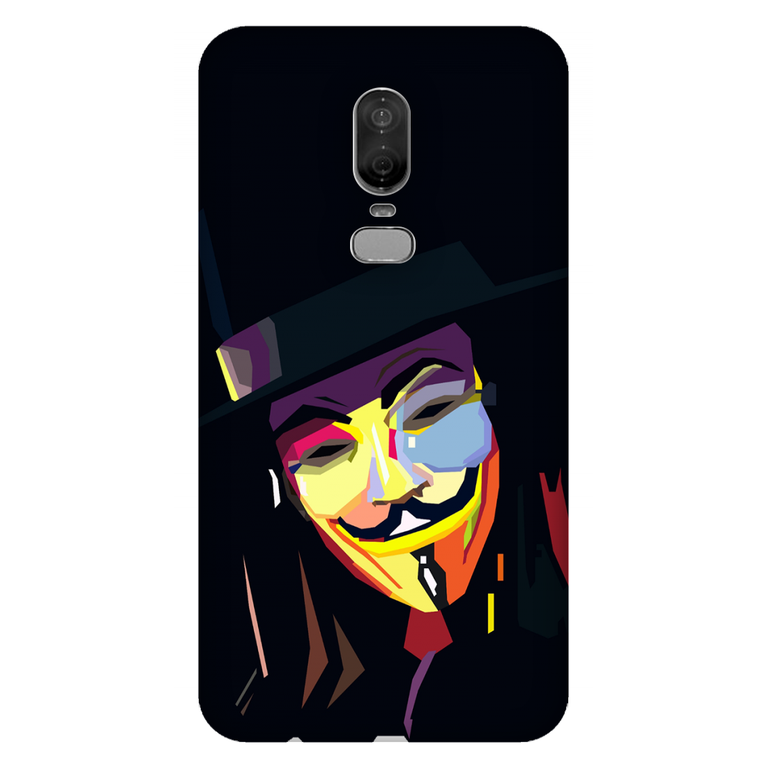 The Guy Fawkes Mask Case OnePlus 6