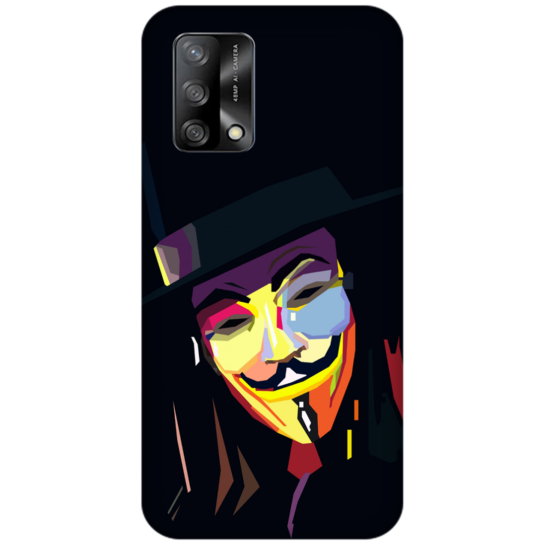 The Guy Fawkes Mask Case Oppo A74