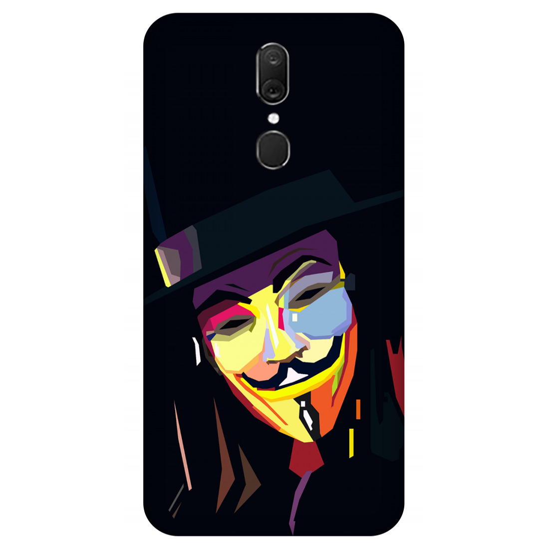 The Guy Fawkes Mask Case Oppo A9