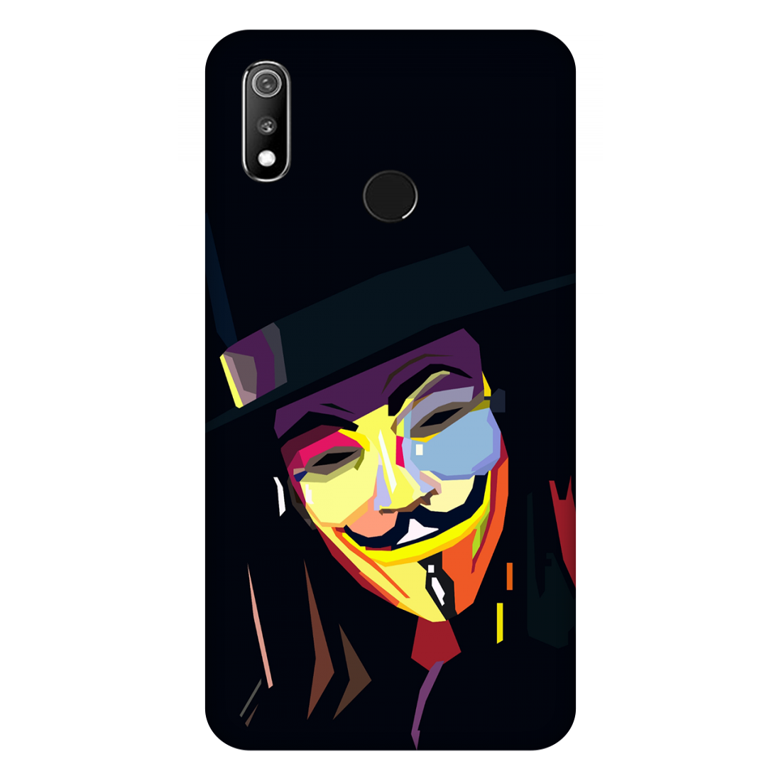 The Guy Fawkes Mask Case Realme 3