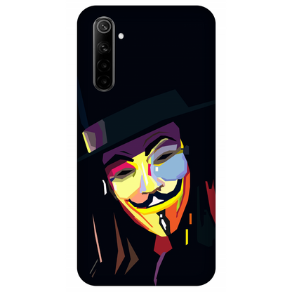 The Guy Fawkes Mask Case Realme 6S