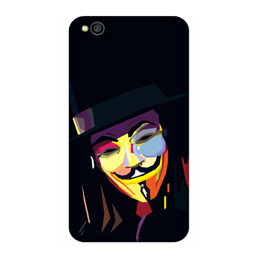 The Guy Fawkes Mask Case Redmi Go