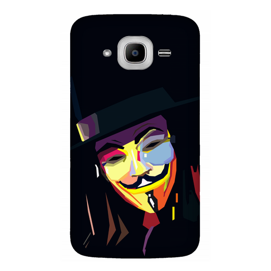 The Guy Fawkes Mask Case Samsung Galaxy J2Pro (2016)