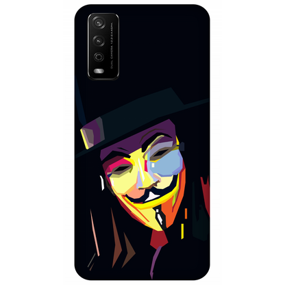 The Guy Fawkes Mask Case Vivo Y12G