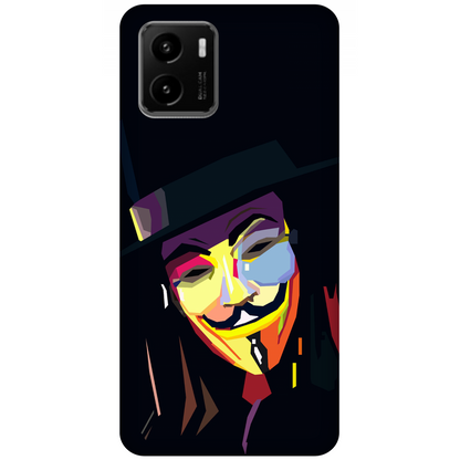 The Guy Fawkes Mask Case Vivo Y15c