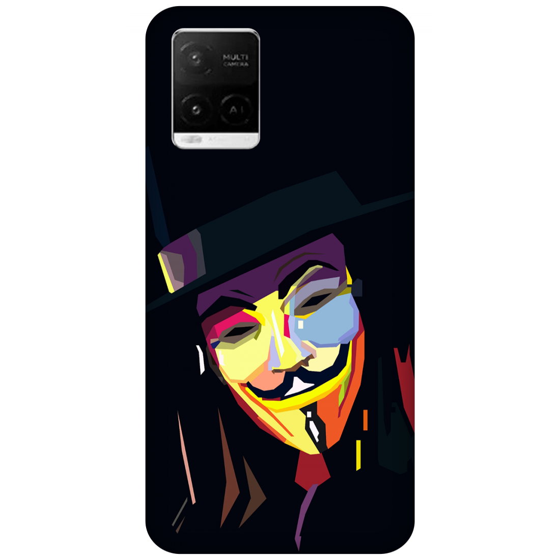 The Guy Fawkes Mask Case Vivo Y21