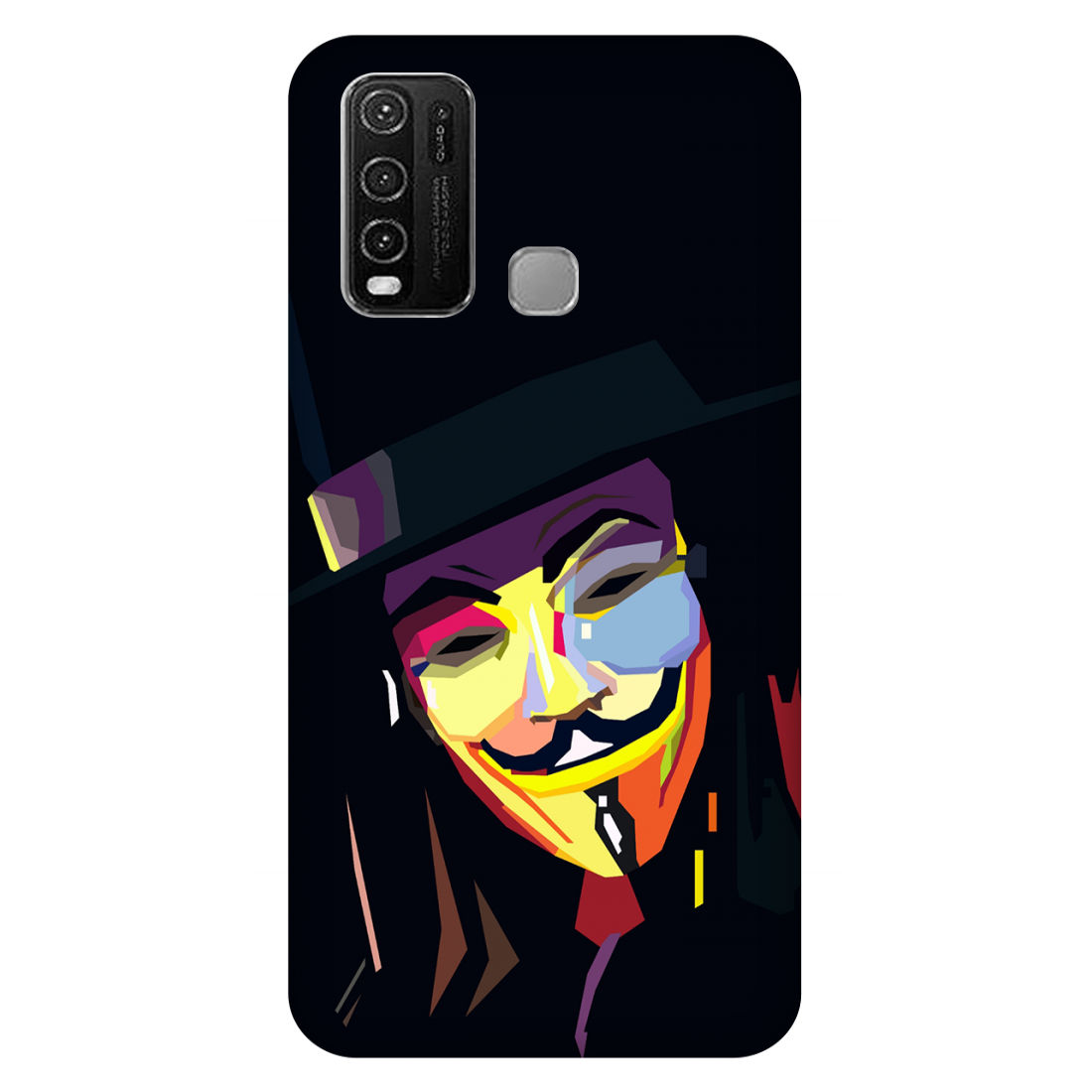 The Guy Fawkes Mask Case Vivo Y30 (2020)