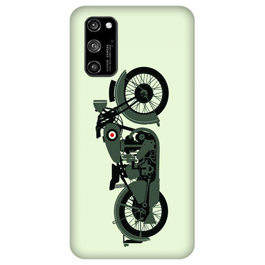Vector classic motorcyclee Case Honor V30 Pro 5G