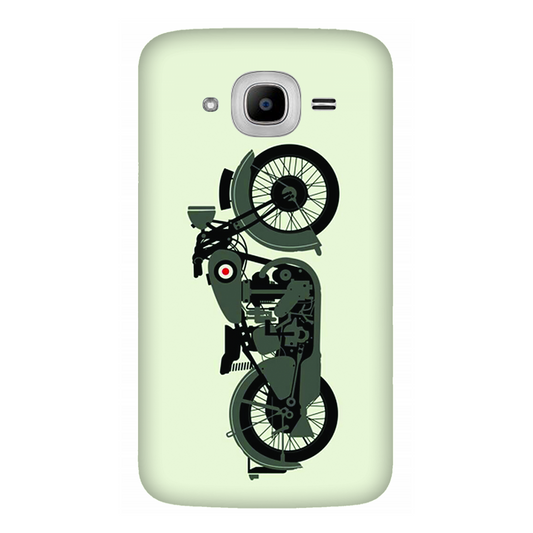 Vector classic motorcyclee Case Samsung Galaxy J2Pro (2016)