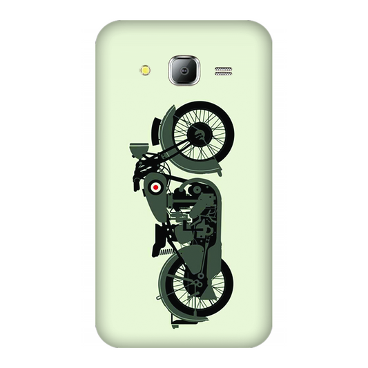 Vector classic motorcyclee Case Samsung Galaxy J7(2015)