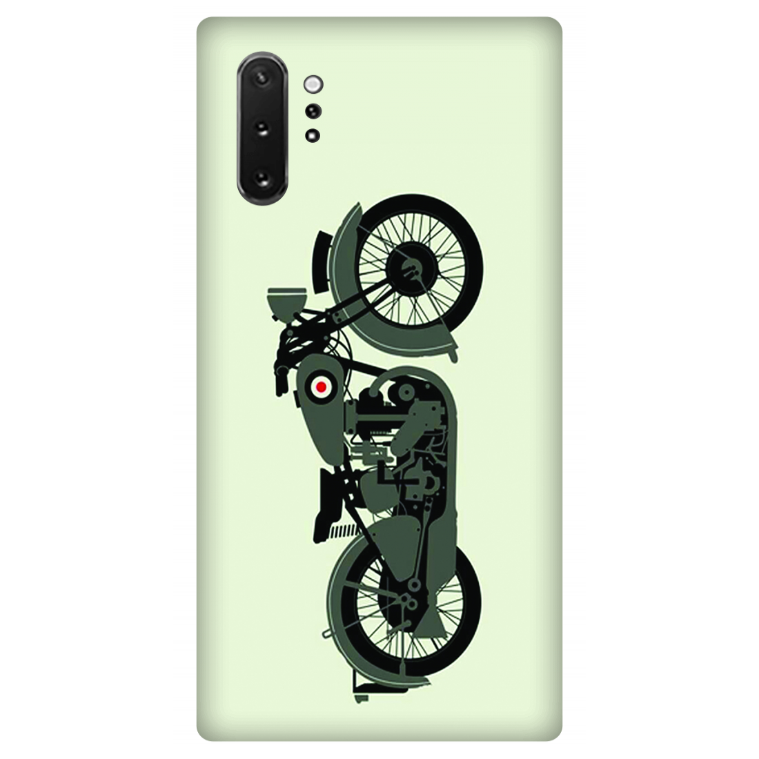 Vector classic motorcyclee Case Samsung Galaxy Note 10 Plus