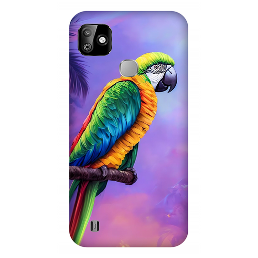 Vibrant Parrot in an Ethereal Atmosphere Case Infinix Smart HD 2021
