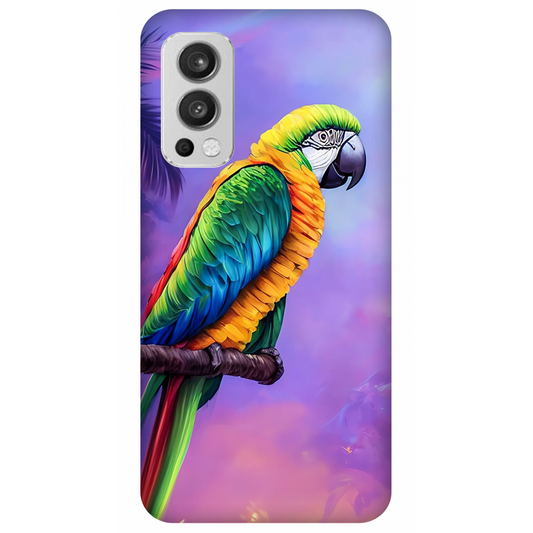 Vibrant Parrot in an Ethereal Atmosphere Case OnePlus Nord 2 5G