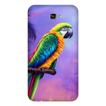 Vibrant Parrot in an Ethereal Atmosphere Case Samsung Galaxy J7 Prime