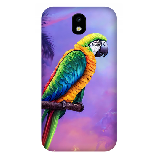 Vibrant Parrot in an Ethereal Atmosphere Case Samsung Galaxy J7 Pro