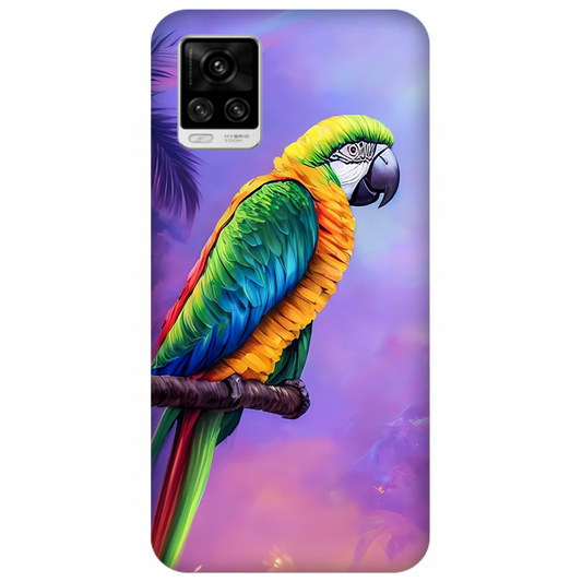 Vibrant Parrot in an Ethereal Atmosphere Case Vivo V20 Pro 5G