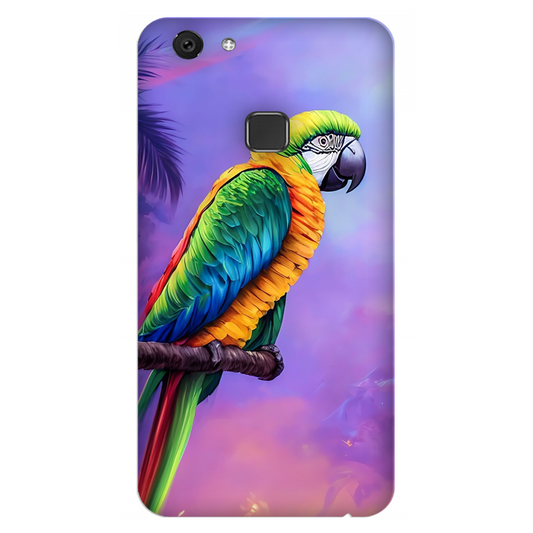 Vibrant Parrot in an Ethereal Atmosphere Case Vivo V7 Plus