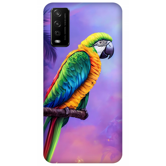 Vibrant Parrot in an Ethereal Atmosphere Case Vivo Y12G