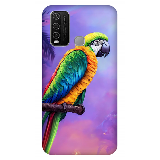 Vibrant Parrot in an Ethereal Atmosphere Case Vivo Y50 (2020)