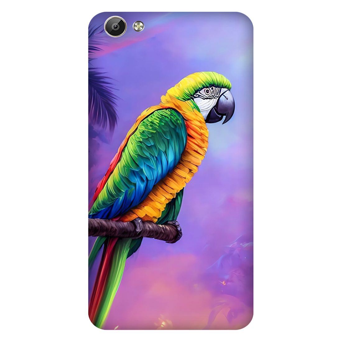 Vibrant Parrot in an Ethereal Atmosphere Case Vivo Y65