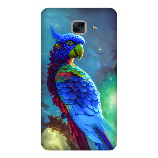 Vibrant Parrot in Dreamy Atmosphere Case Samsung Galaxy J7 Max