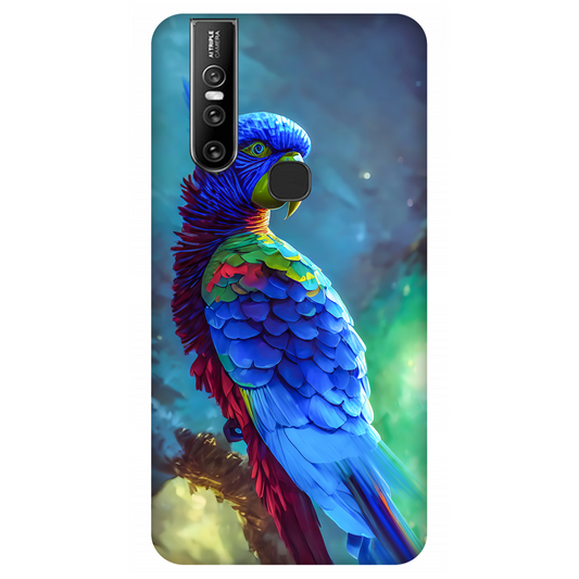 Vibrant Parrot in Dreamy Atmosphere Case Vivo V15