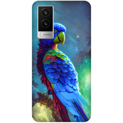 Vibrant Parrot in Dreamy Atmosphere Case vivo V21e 5G
