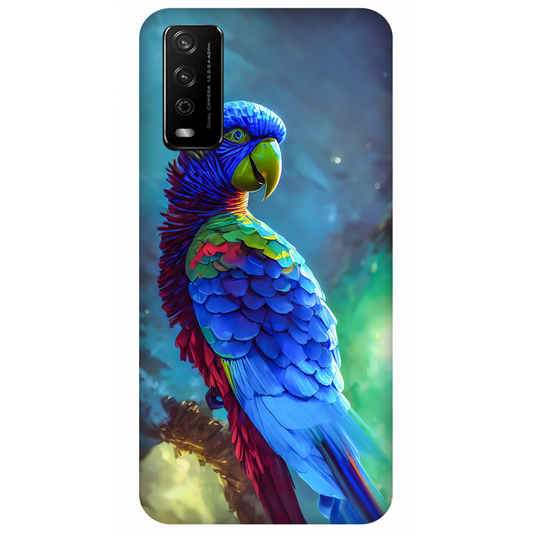Vibrant Parrot in Dreamy Atmosphere Case Vivo Y12G