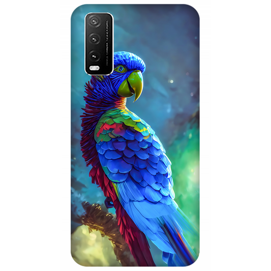 Vibrant Parrot in Dreamy Atmosphere Case Vivo Y20T