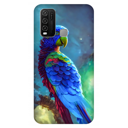Vibrant Parrot in Dreamy Atmosphere Case Vivo Y30 (2020)