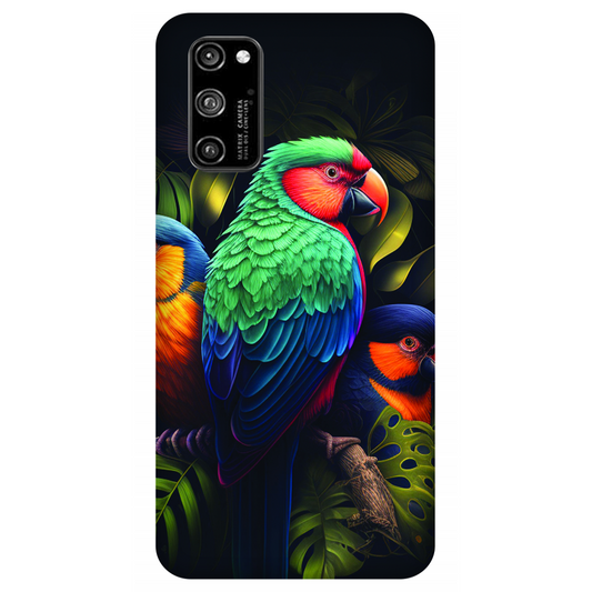 Vibrant Tropical Birds Case Honor V30 Pro 5G