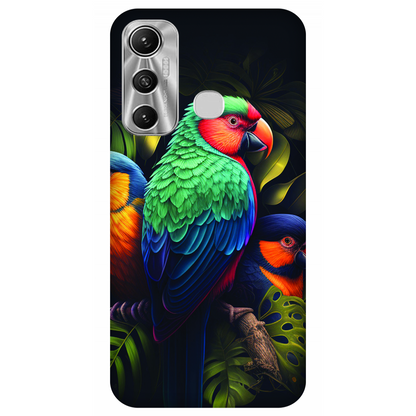 Vibrant Tropical Birds Case Infinix Hot 11