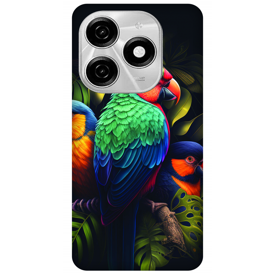 Vibrant Tropical Birds Case Infinix Hot 40I