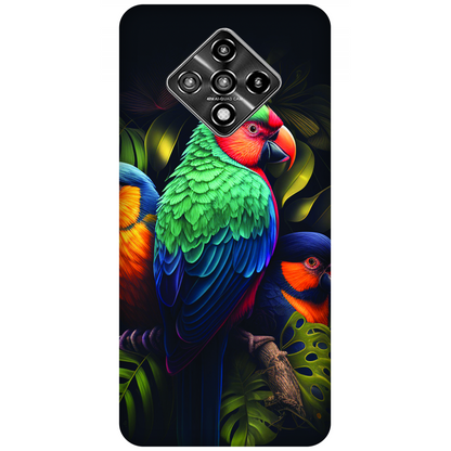 Vibrant Tropical Birds Case Infinix Zero 8i