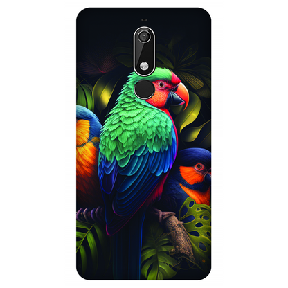 Vibrant Tropical Birds Case Nokia 5.1